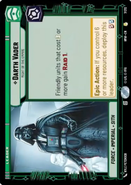 Darth Vader - Might Of The Empire