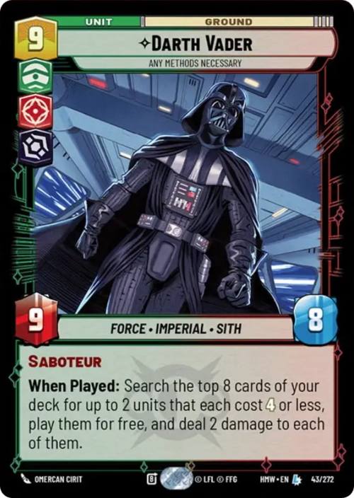 Darth Vader - Any Methods Necessary