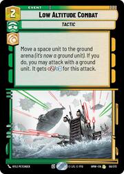 Low Altitude Combat