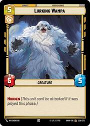 Lurking Wampa
