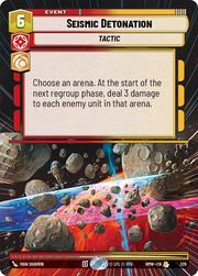 Seismic Detonation
