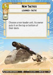 New Tactics
