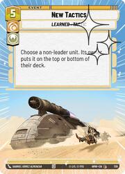 New Tactics