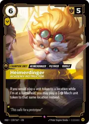 Heimerdiner - Academy Instructor