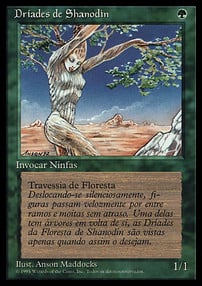 Shanodin Dryads Fourth Edition Black Bordered | Magic | CardTrader