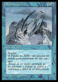 Zephyr Falcon Card Front