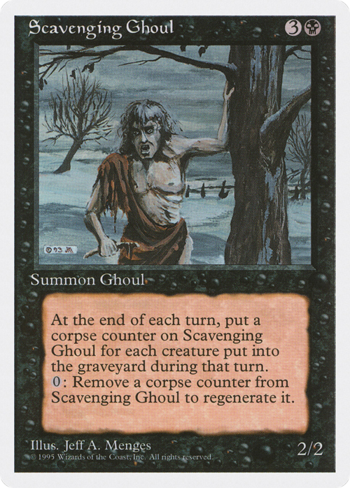 Scavenging Ghoul Card Front