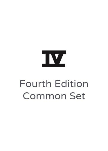 Fourth Edition Common Set