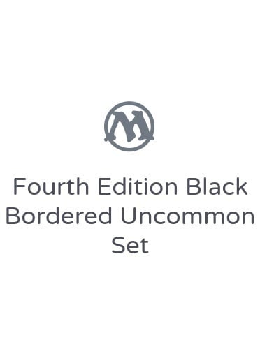 Fourth Edition Black Bordered Uncommon Set