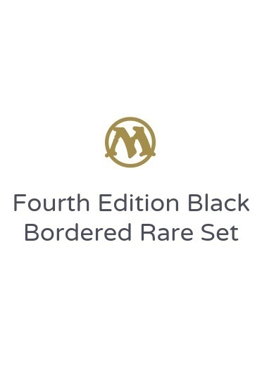 Fourth Edition Black Bordered Rare Set