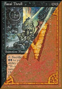 Basal Thrull Card Front