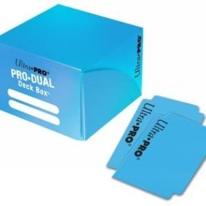 Ultra-Pro: "Pro-Dual" Deck Box (Light Blue)