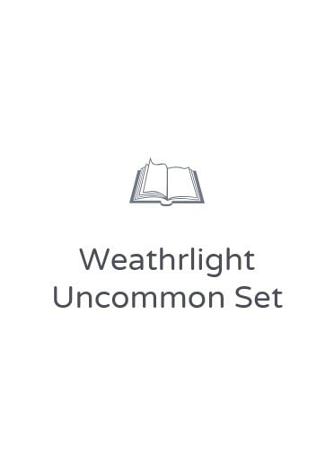 Weathrlight Rare Set