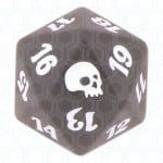 Dado D20 de Premium Deck Series: Graveborn