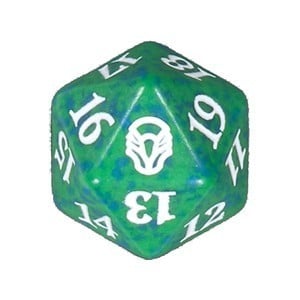 Dominaria: D20 Die (Green)