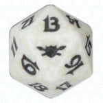 White Legions D20 Die