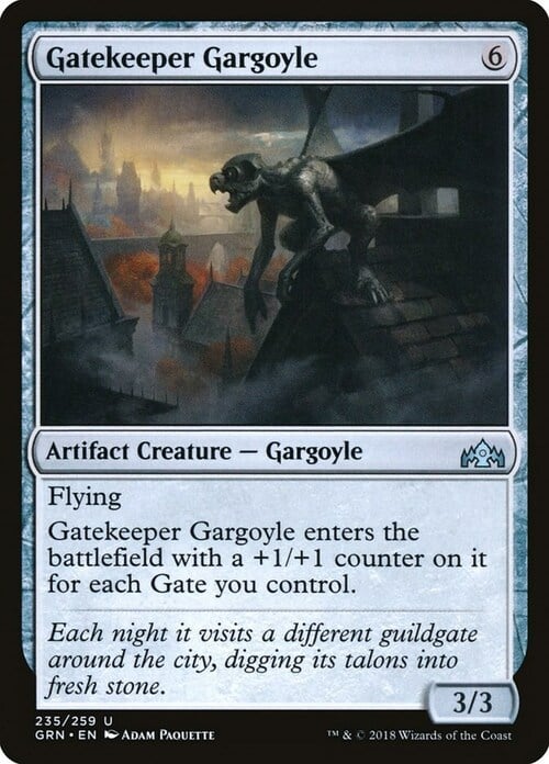 Gargoyle Guardacancelli Card Front