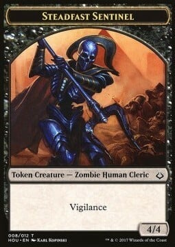 Steadfast Sentinel / Zombie Card Front