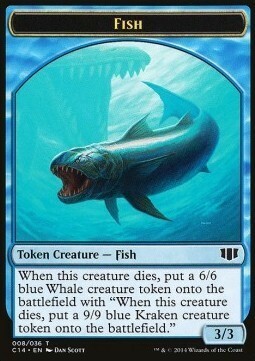 Fish / Zombie Card Front