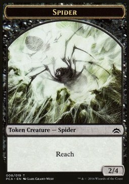 Spider / Saproling Frente