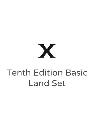 Tenth Edition Basic Land Set