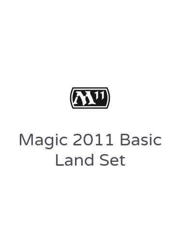 Magic 2011 Basic Land Set