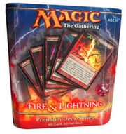 Set completo de Premium Deck Series: Fire & Lightning