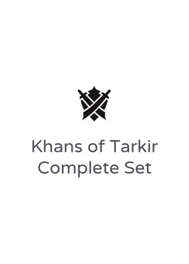 Set completo di Khans of Tarkir