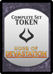 Hour of Devastation Token Set