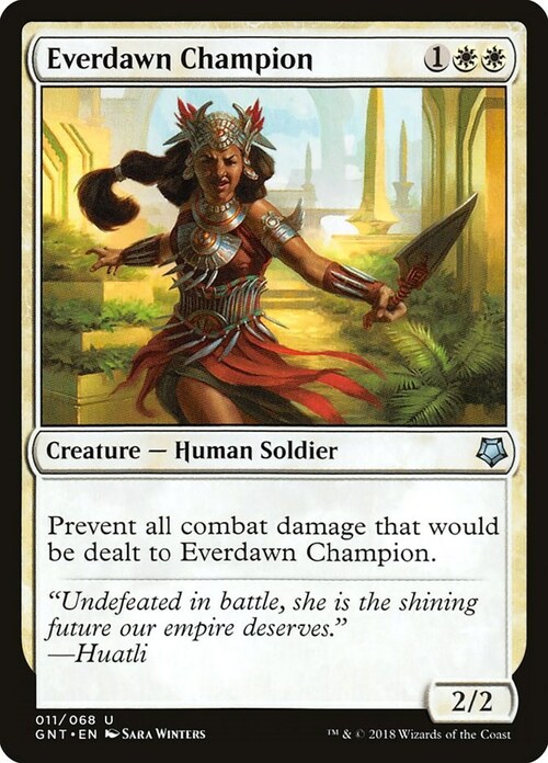 Everdawn Champion Card Front