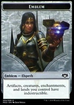 Elspeth, Knight-Errant Emblem Frente