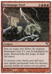 Feral Lightning Card Front