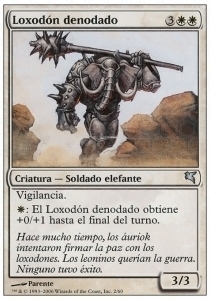 Lossodonte Vigoroso Card Front