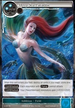 Deep Sea Paradise Card Front