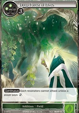 Deep Forest of Elves Card Front