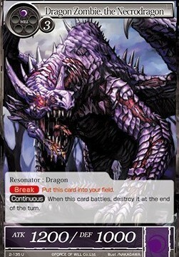 Dragon Zombie, the Necrodragon Frente