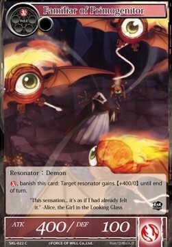 Familiar of Primogenitor Card Front