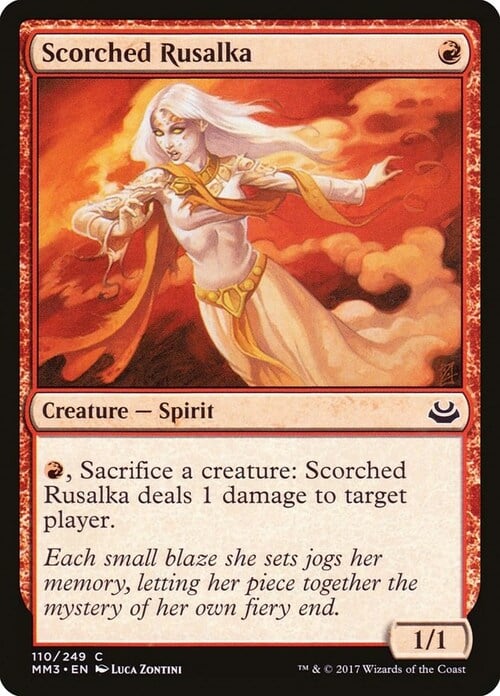 Scorched Rusalka Card Front