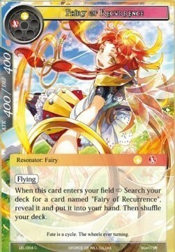 Fairy of Recurrence Card Front