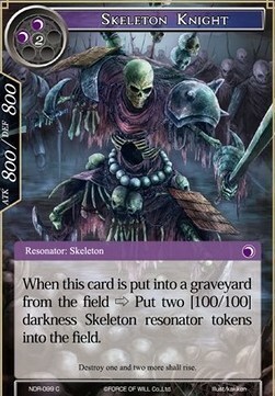 Skeleton Knight Card Front