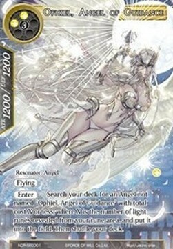 Ophiel, Angel of Guidance (vers. 2) Card Front