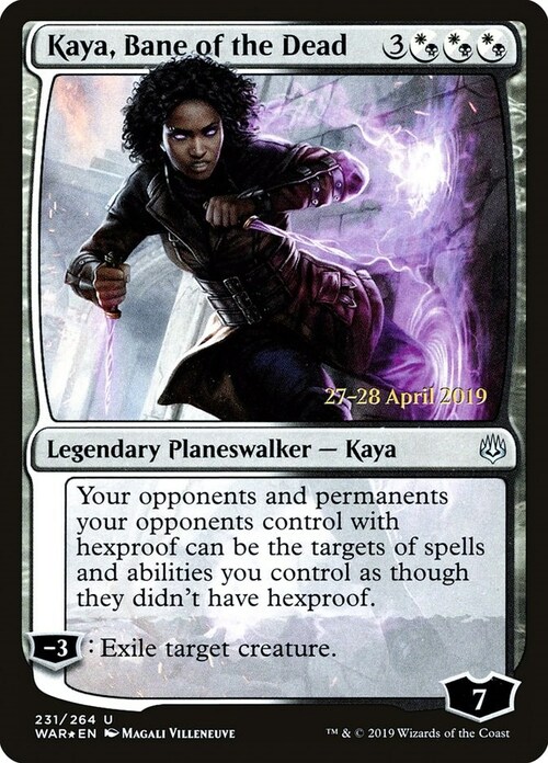 Kaya, Flagello dei Morti Card Front