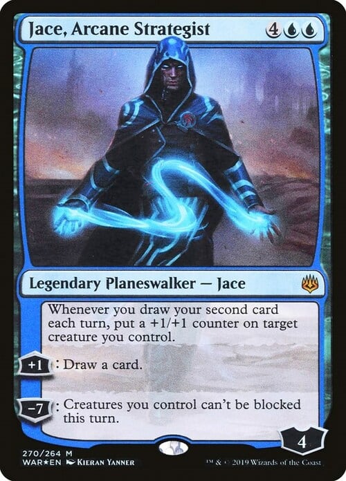 Jace, Stratega Arcano Card Front