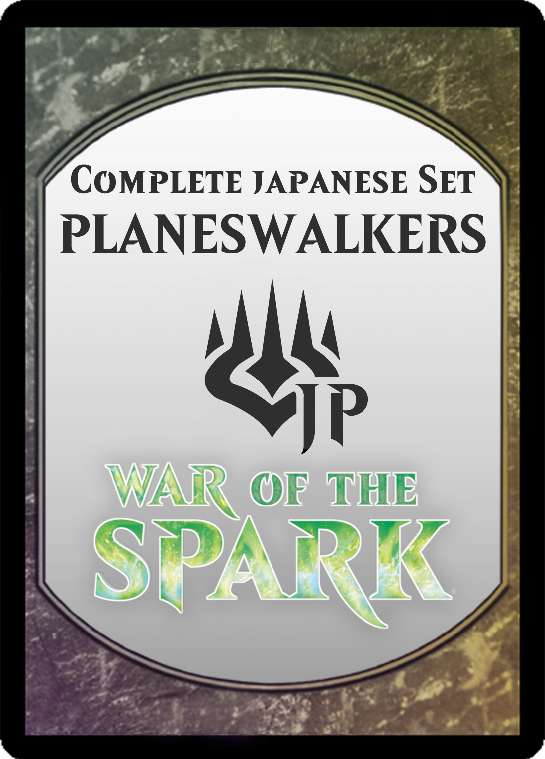 War of the Spark: Japanese Alternate-Art Planeswalkers: Complete Set