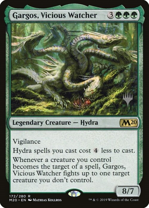 Gargos, Scrutatore Crudele Card Front