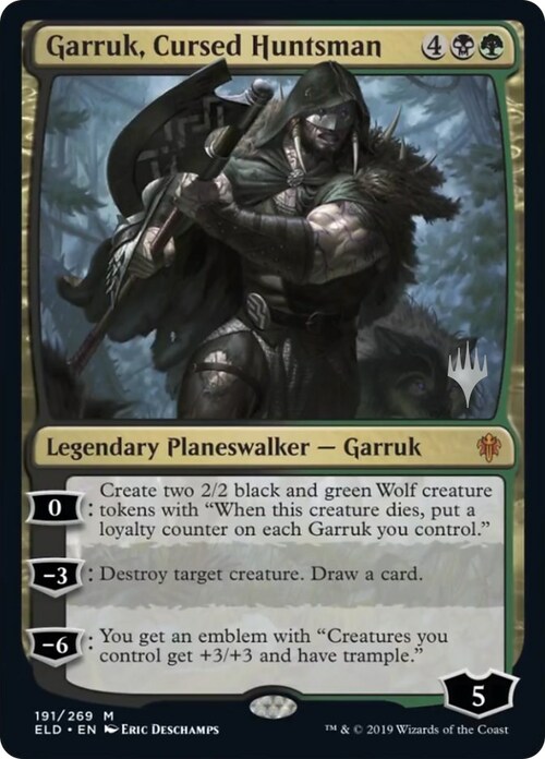 Garruk, cazador maldito Frente