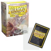 100 Dragon Shield Sleeves - Matte Clear