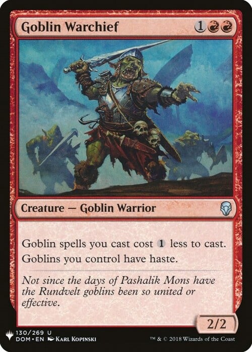 Condottiero Goblin Card Front
