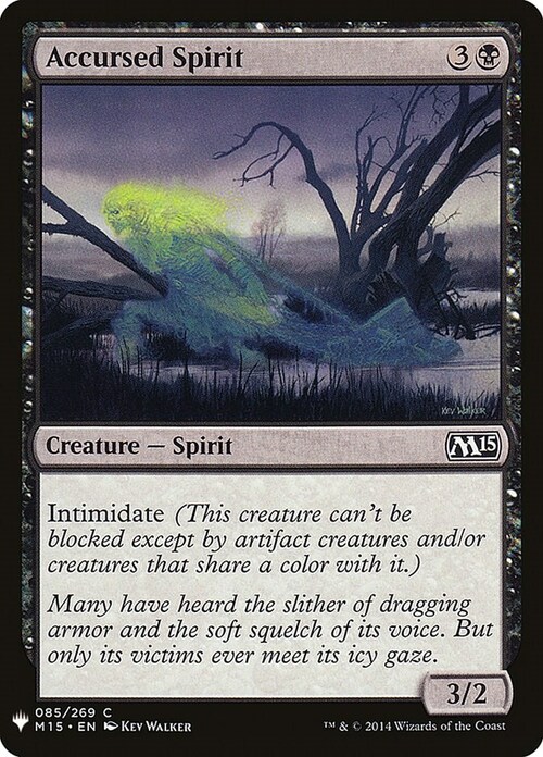 Accursed Spirit Card Front