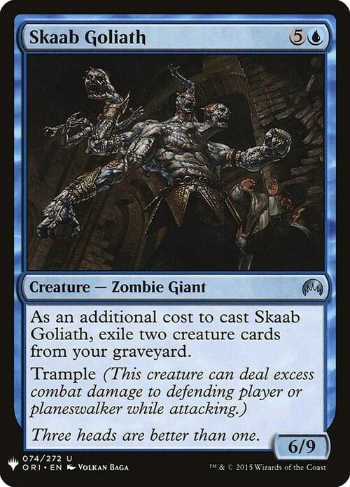 Skaab Goliath Card Front